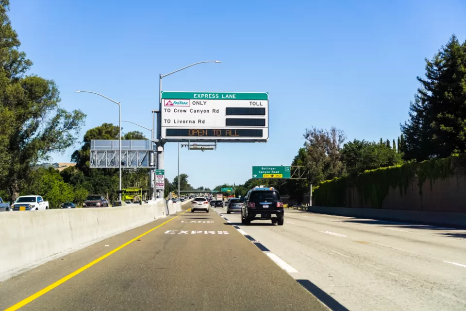 Northern California Toll Lane